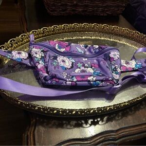 Purple Vera Bradley Fanny Pack